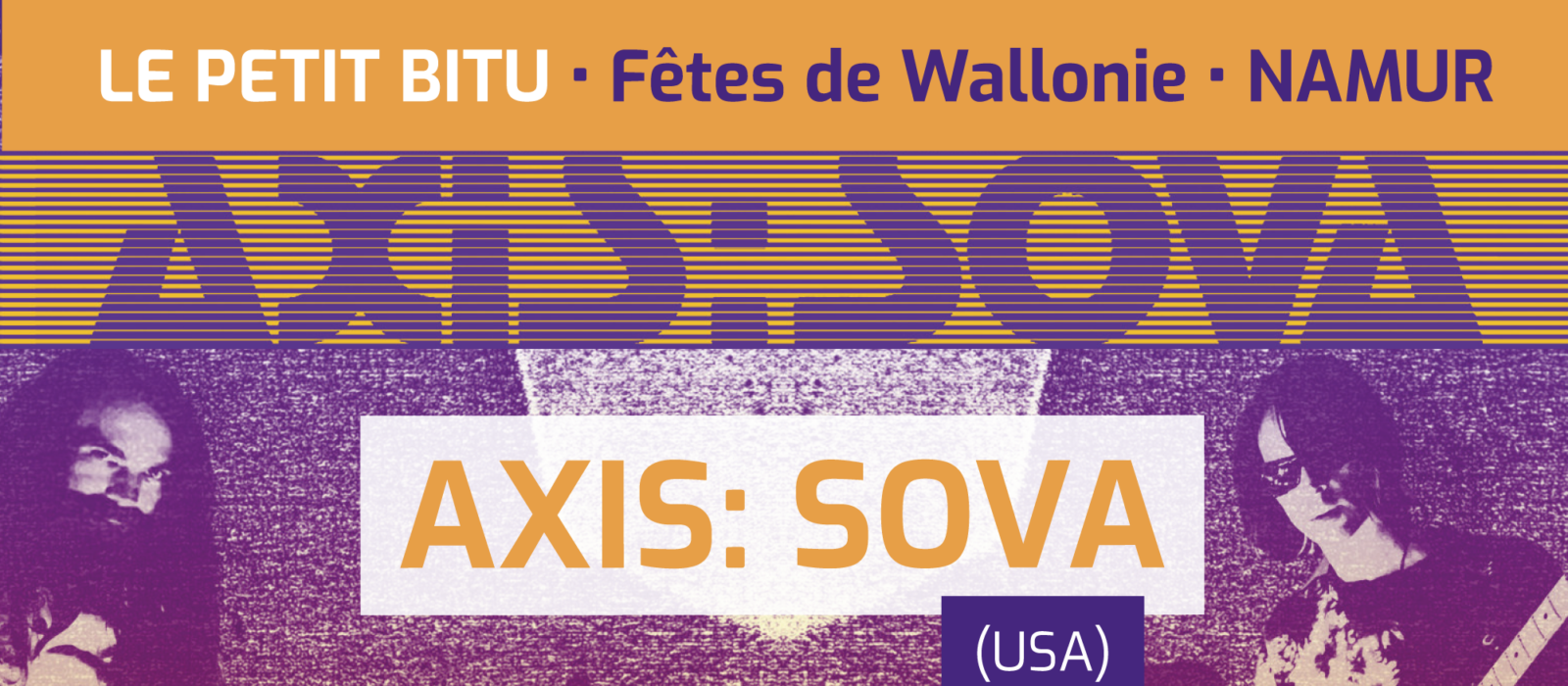 Axis : Sova - Concert RUN en Scène - Petit Bitu - Fêtes de Wallonie